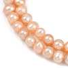 Natural Cultured Freshwater Pearl Beads Strands PEAR-I007-07Y-01B-4