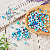 120Pcs 6 Colors Natural Persian Jade Beads G-TA0002-39-6