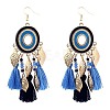 Alloy Oval Chandelier Earrings FS-WGD7741-02-1