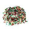 Christmas Theme Plastic Sequins Beads KY-C014-04-2