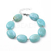 Acrylic Imitation Gemstone Beads Bracelets BJEW-JB04683-2