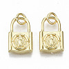 Brass Charms KK-S313-12-NF-1