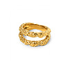 Double Layer 304 Stainless Steel Finger Rings WGBC9E1-01-5