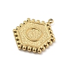 201 Stainless Steel Pendants STAS-R227-01O-G-2