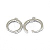 Brass Huggie Hoop Earring Findings LS-PALLOY-F249-19P-2