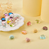 Craftdady 60Pcs 15 Style Transparent and Opaque Resin Cabochons CRES-CD0001-06-6
