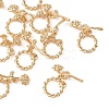 SHEGRACE Brass Toggle Clasps XGRQ5S543-850-G-1