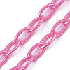 Acrylic Opaque Cable Chains X-PACR-N009-001G-4