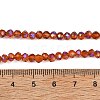 Electroplate Glass Beads Strands EGLA-A034-T4mm-I16-4