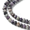 Natural Sugilite Beads Strands G-A092-G05-04-4