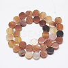 Natural Red Agate Beads Strands G-T122-03C-2