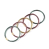 5Pcs PU Leather & Alloy Buddhist Bangle Sets BJEW-N029-03C-2