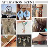 72PCS Tibetan Style Alloy Pendants TIBEP-PH0001-58-6