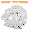 201 Stainless Steel Pendants STAS-FH0001-79-3