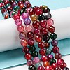 Natural Agate Beads Strands X-G-C082-A01-15-2