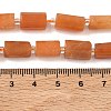 Natural Red Aventurine Beads Strands GG-CBA6A1F-A01-8X12MM-5