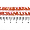 Electroplate Glass Beads Strands EGLA-B009-05A-02-4