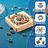 Kissitty 58pcs 29 style Alloy Rhinestone European Beads MPDL-KS0001-03-5