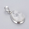 Natural & Synthetic Mixed Stone Pendants G-L512-C-3