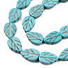 Gemstone Beads Strands X-TURQ-S240-14x10mm-2-2