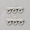 100Pcs Tibetan Style Alloy Chandelier Component Links FIND-WH0431-31C-1