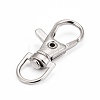 Iron Swivel Lobster Claw Clasps IFIN-C059-01-2