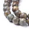 Natural Sandalwood Beads Strands WOOD-F008-02-A-5