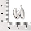 Rack Plating Brass Balloon Letter Pendants X-KK-C050-01P-N-3