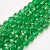 Imitation Austrian Crystal Bead Strands G-M181-10mm-15A-1