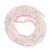 Natural Morganite Beads Strands G-F770-C05-03-3