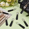 8Pcs PU Leather Zipper Pulls for Handbags Luggage and Jacket FIND-CL0002-09B-4