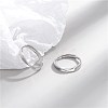 Adjustable 925 Sterling Silver Finger Rings RJEW-BB48434-A-2