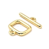 Brass Toggle Clasps KK-G416-67G-3