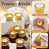 14Pcs Alloy Candle Holders AJEW-WA0004-41-4