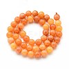 Natural Quartz Beads Strands G-N355-8mm-44-2