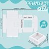 48Pcs Paper Candy Boxes CON-BC0007-52B-2
