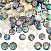   90Pcs 3 Colors Acrylic Imitation Shell Cabochons MACR-PH0001-65A-1