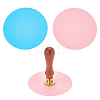 4Pcs 2 Colors Silicone Cup Mat AJEW-CP0004-40-1