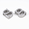 Tarnish Resistant 304 Stainless Steel Pendants STAS-T041-10-S-2