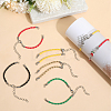 30Pcs Braided PU Leather Cord Bracelet Making MAK-SC0001-30A-5