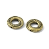 Tibetan Style Alloy Donut Bead Frames LS-TIBEB-5723-AB-NR-2