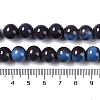 Baking Paint Glass Bead Strands GLAA-H031-01C-05-5