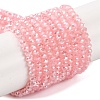 Baking Electroplate Glass Beads Strands X-DGLA-A039-J2MM-B08-1