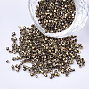 Electroplate Cylinder Seed Beads SEED-Q036-02A-B04-1
