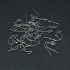 Tarnish Resistant 304 Stainless Steel Earring Hooks STAS-G140-73P-2