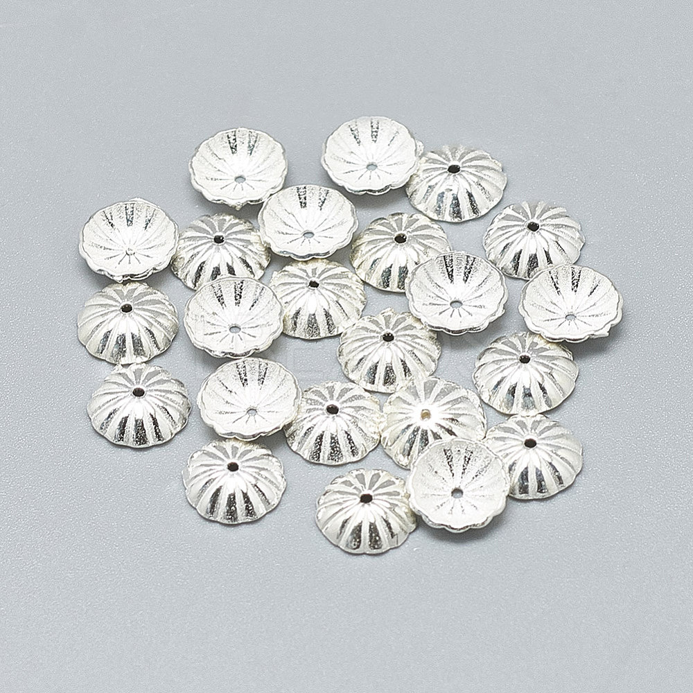 925 Sterling Silver Bead Caps - Lbeads.com