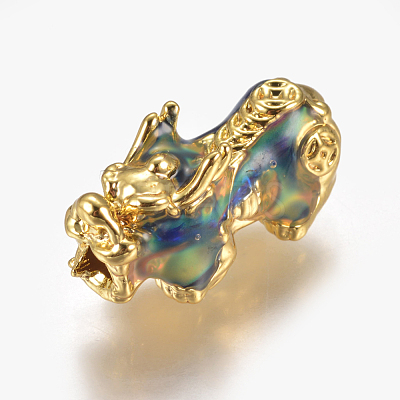 Alloy Enamel Beads PALLOY-L213-01G-1