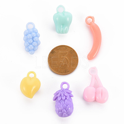 Opaque Acrylic Beads X-TACR-S154-45D-1