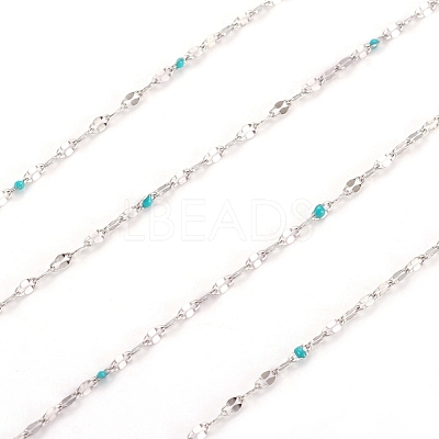 Handmade 304 Stainless Steel Dapped Chains CHS-D026-16H-P-1