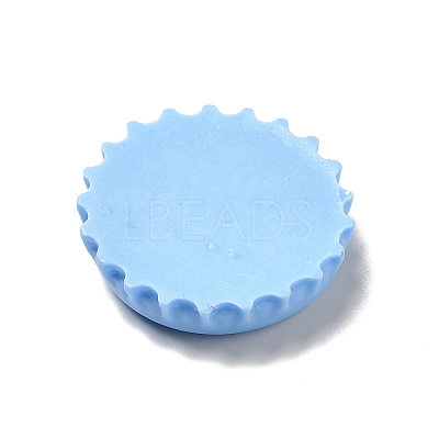 Opaque Resin Cabochons RESI-B015-18-1